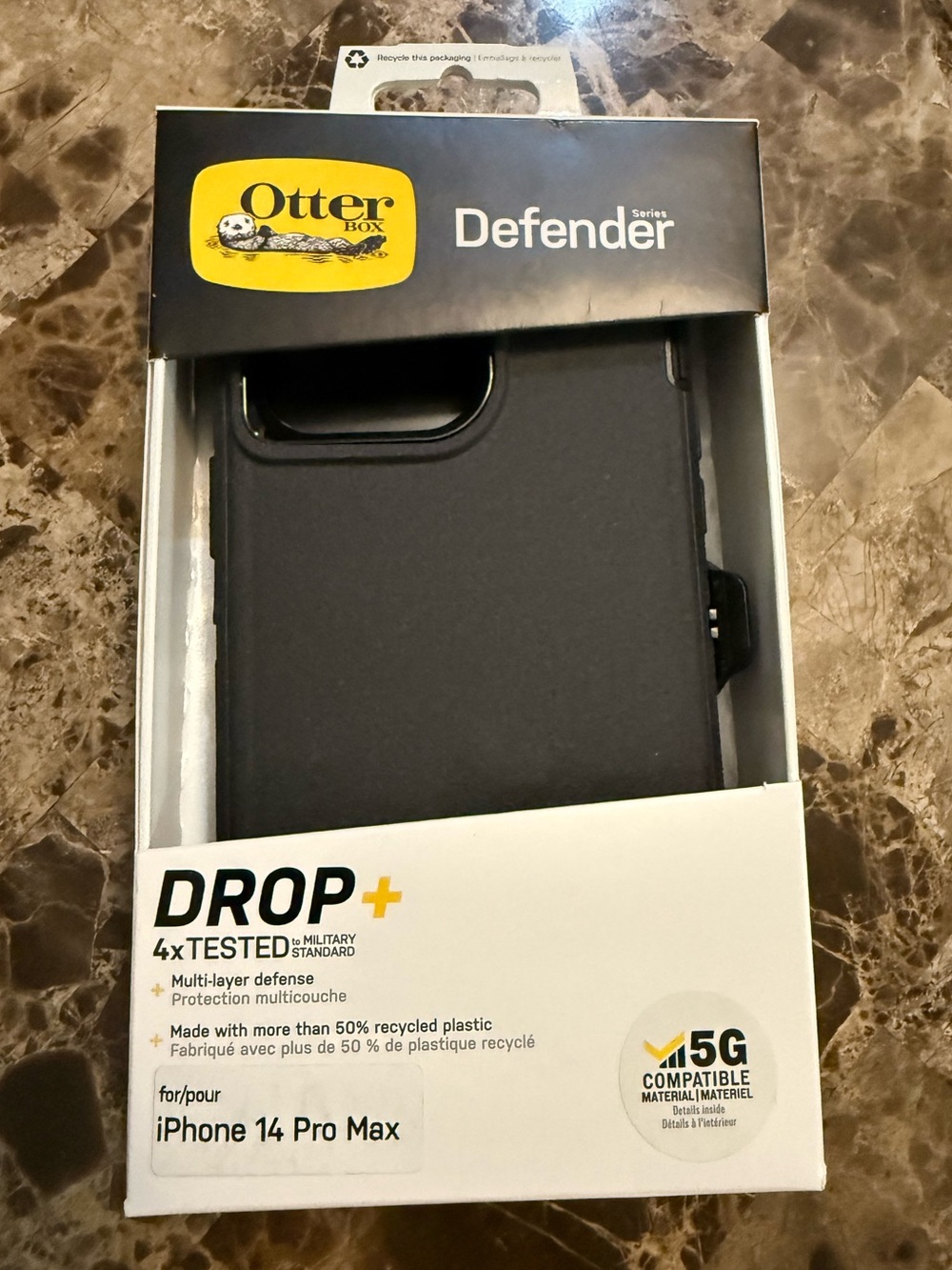New OtterBox Defender iPhone 14 Pro Max Case Black